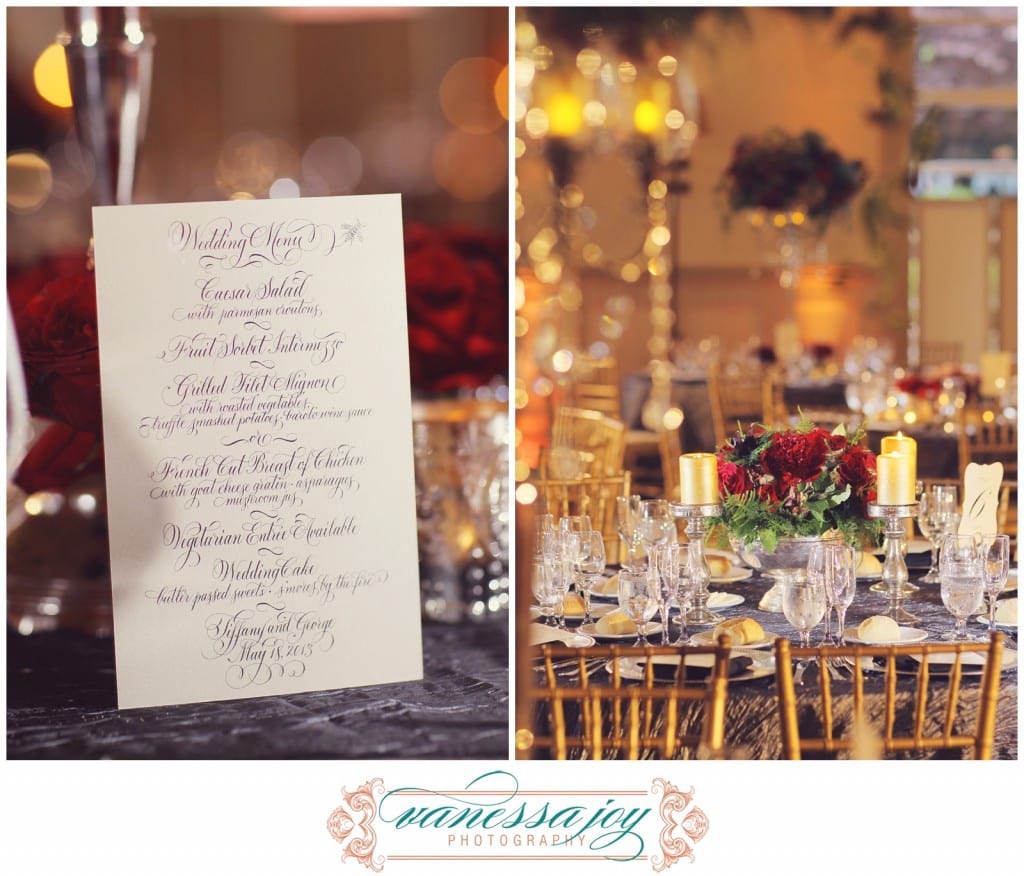 reception menu ideas