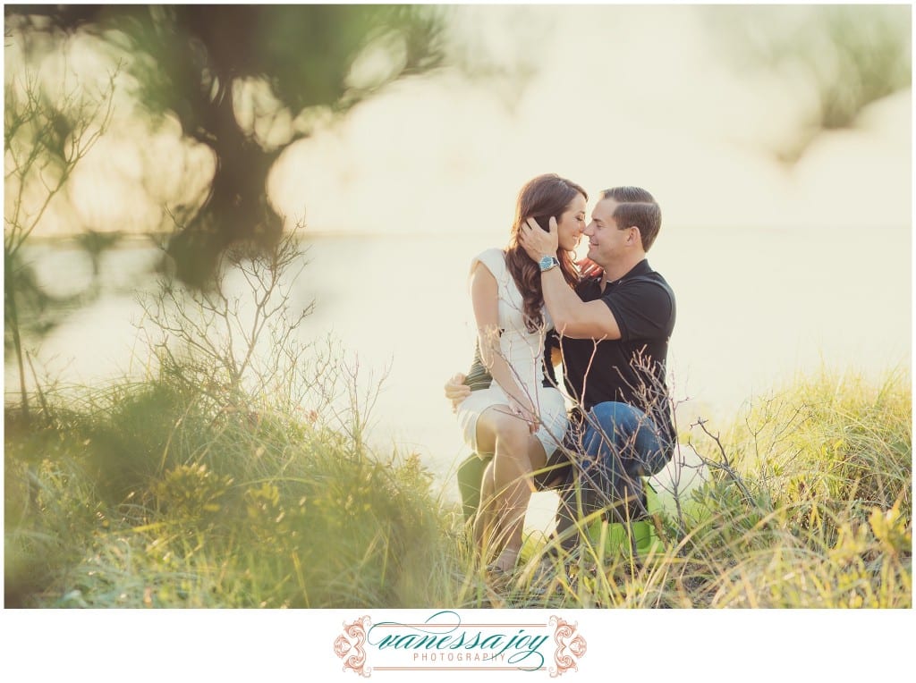 romantic engagement photos