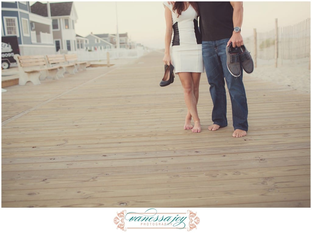 beach engagement photos