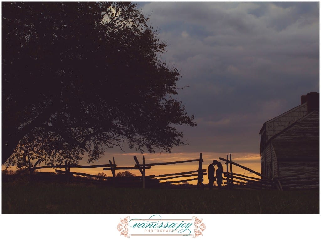 rustic engagement photos