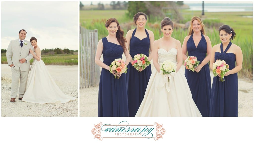 Navy Blue Bridesmaids Dress