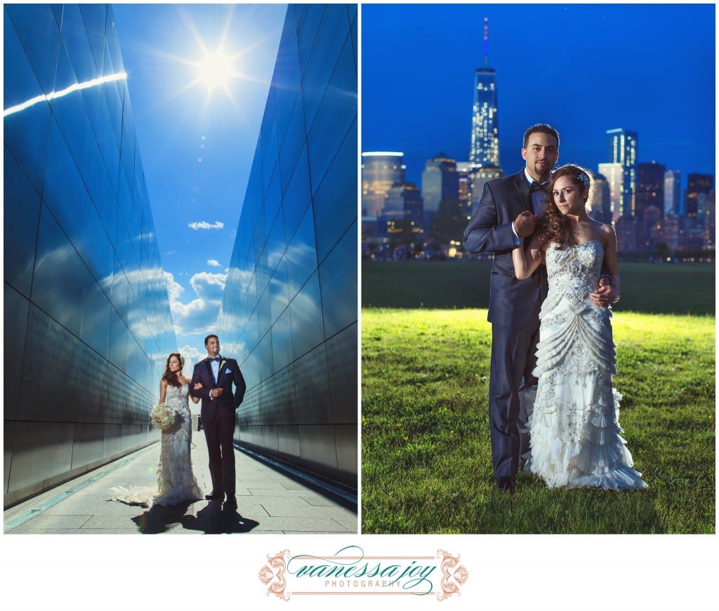 liberty state park wedding photos