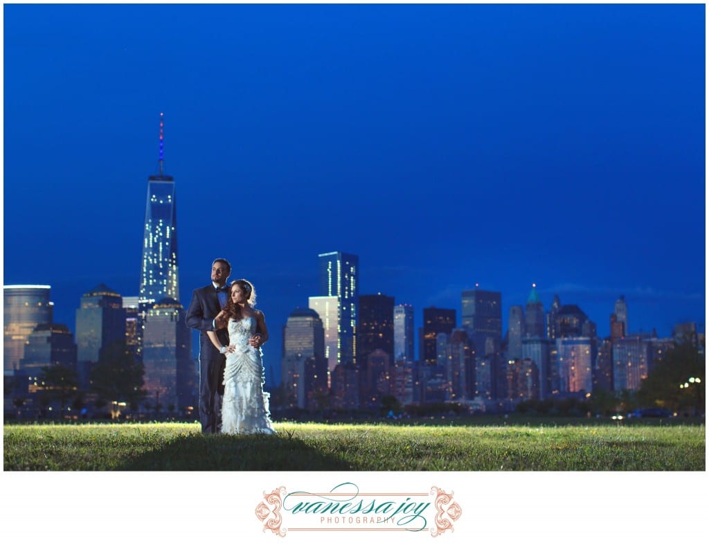 liberty state park wedding photos