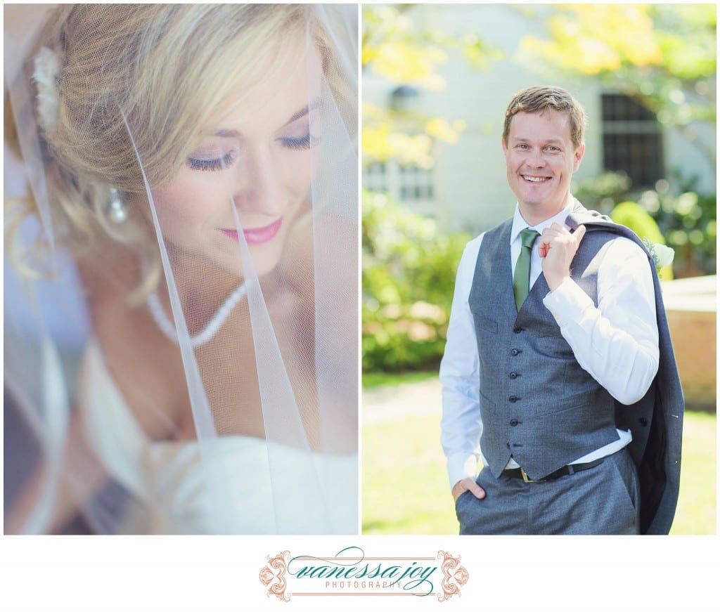 Bride and groom portraits