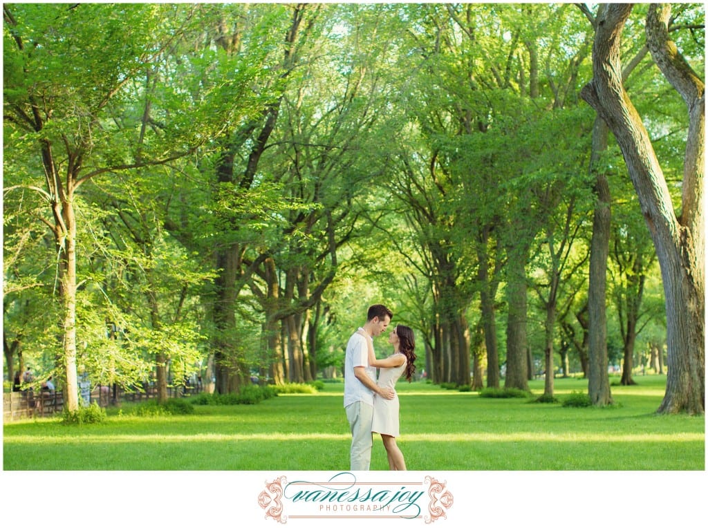 Central Park Engagement Photos