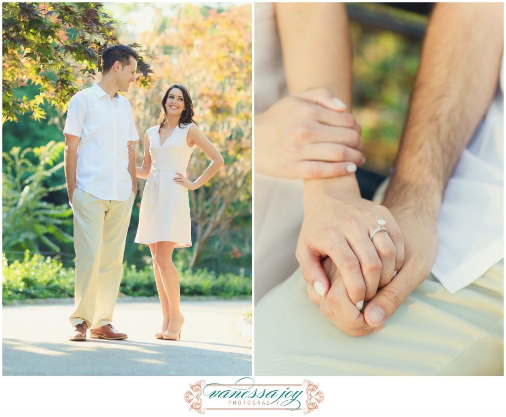 Central Park Engagement Photos by Vanessa Joy Photography