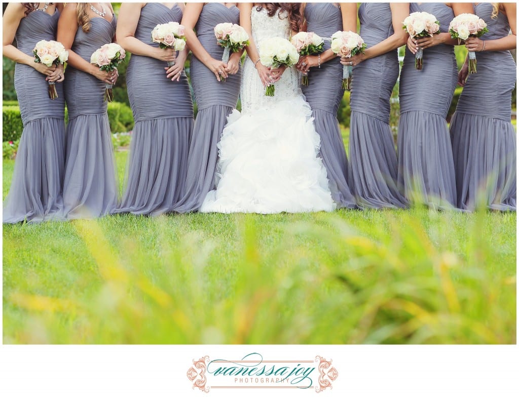 gray bridesmaid dresses