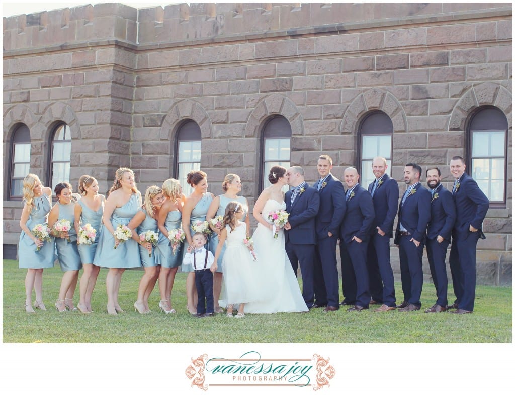 blue bridesmaid dresses