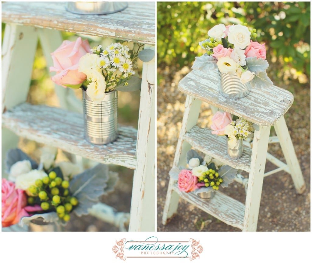 Rustic wedding details