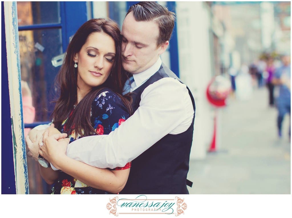 South street seaport engagement photos