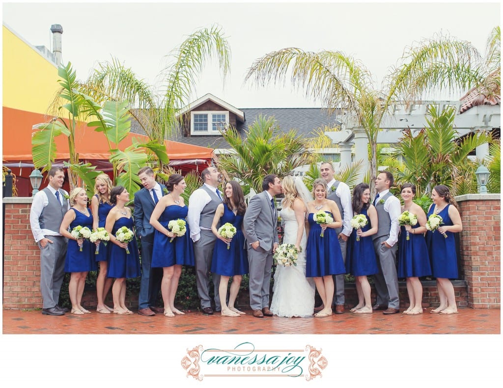 fun bridal party photo