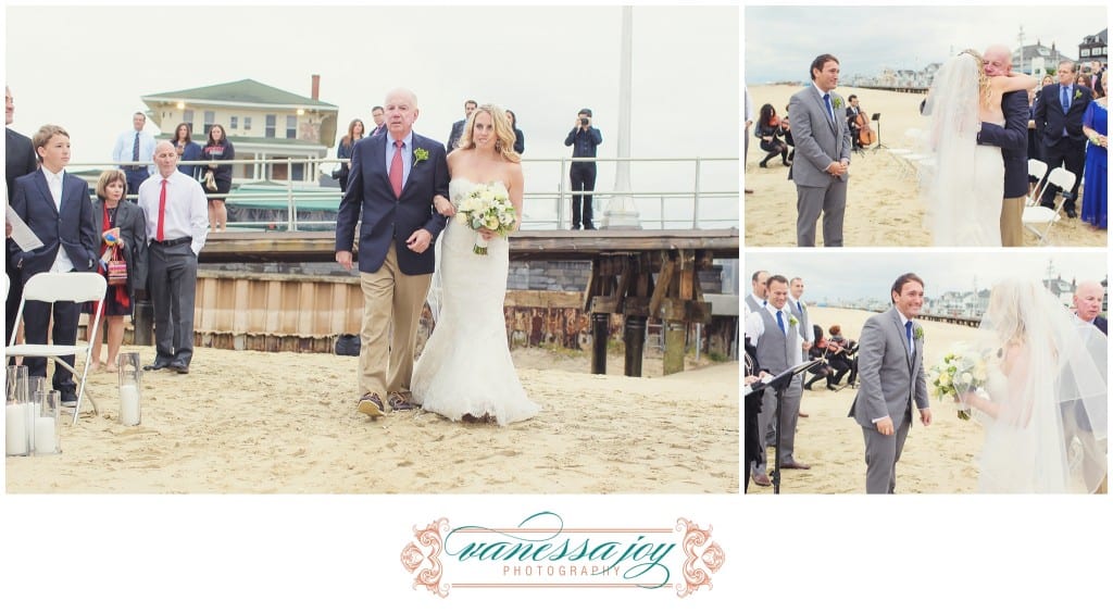 the columns wedding ceremony