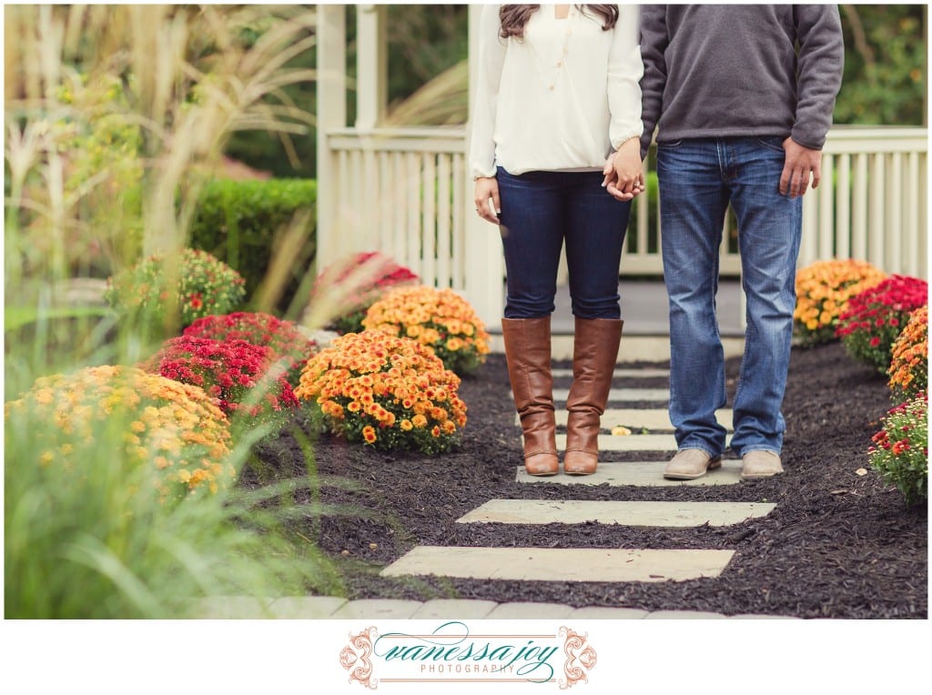 fall engagement photos