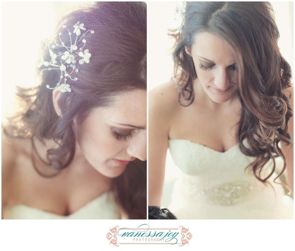 bridal hair piece