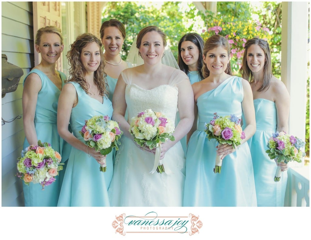 blue bridesmaid dresses