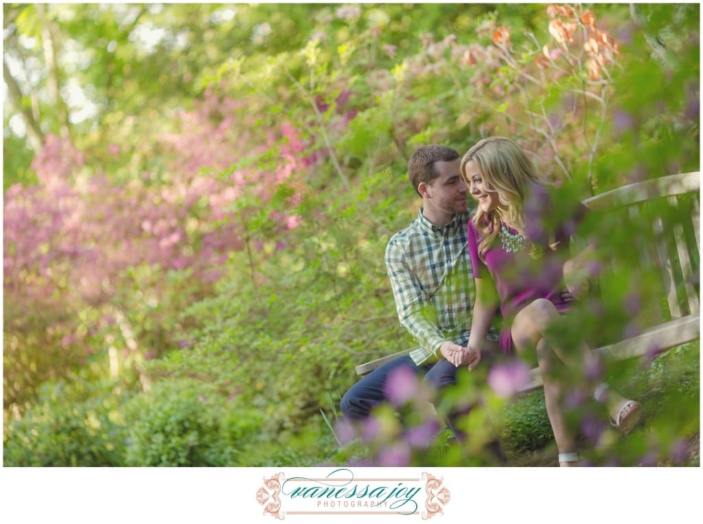 sayen garden engagement photos