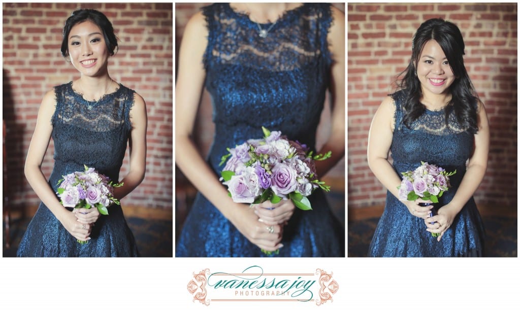 navy blue bridesmaid dress