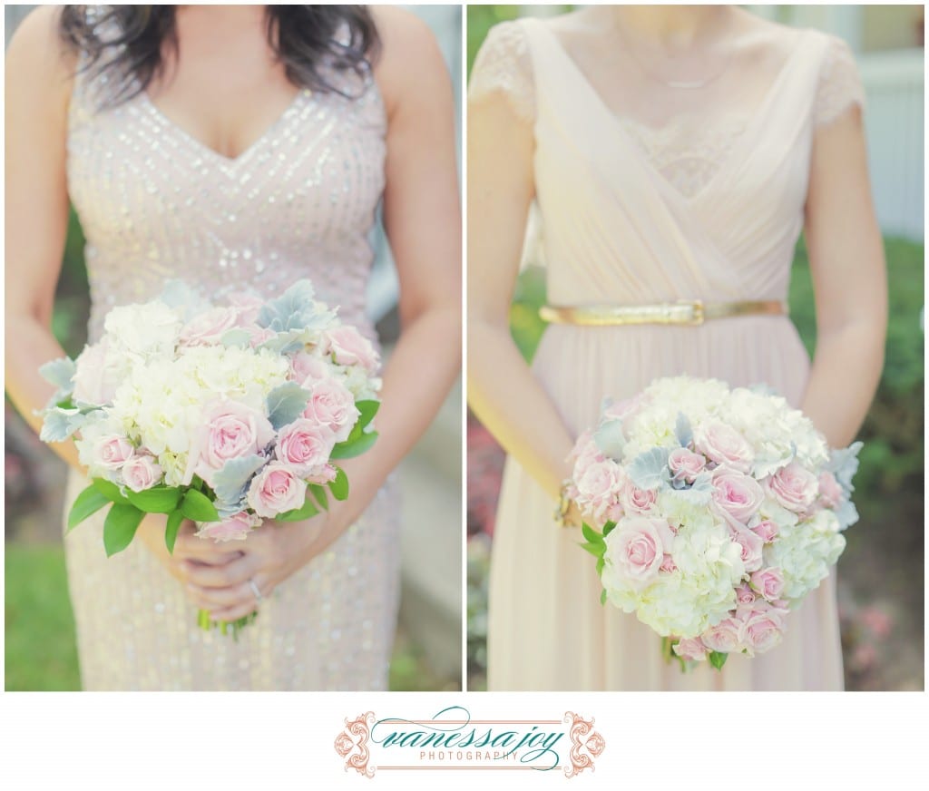 rose and hydrangea bouquet