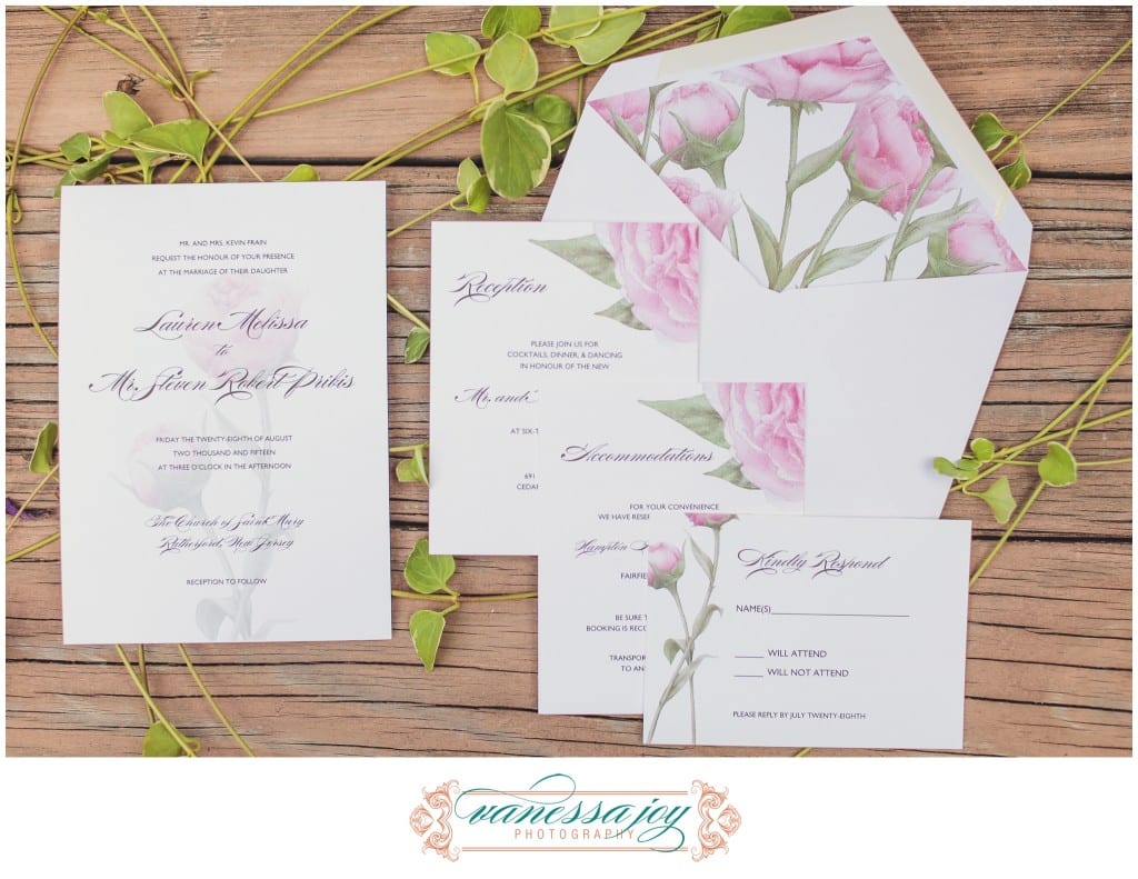 floral invitation