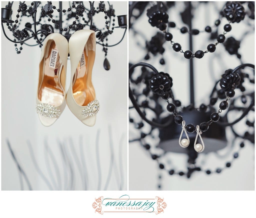 bridal details, Badgley wedding shoes