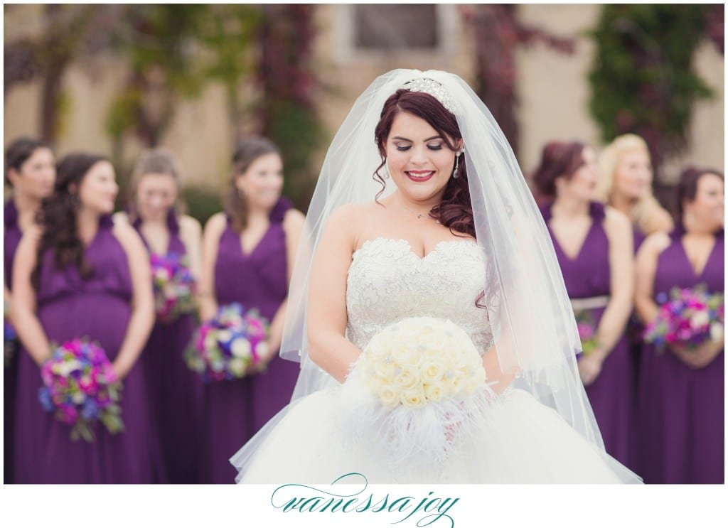 purple bridesmaid dresses