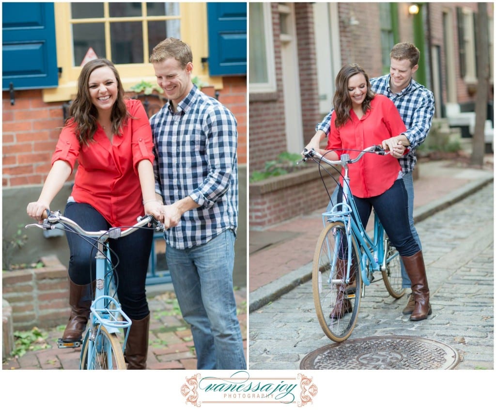 fun engagement photos