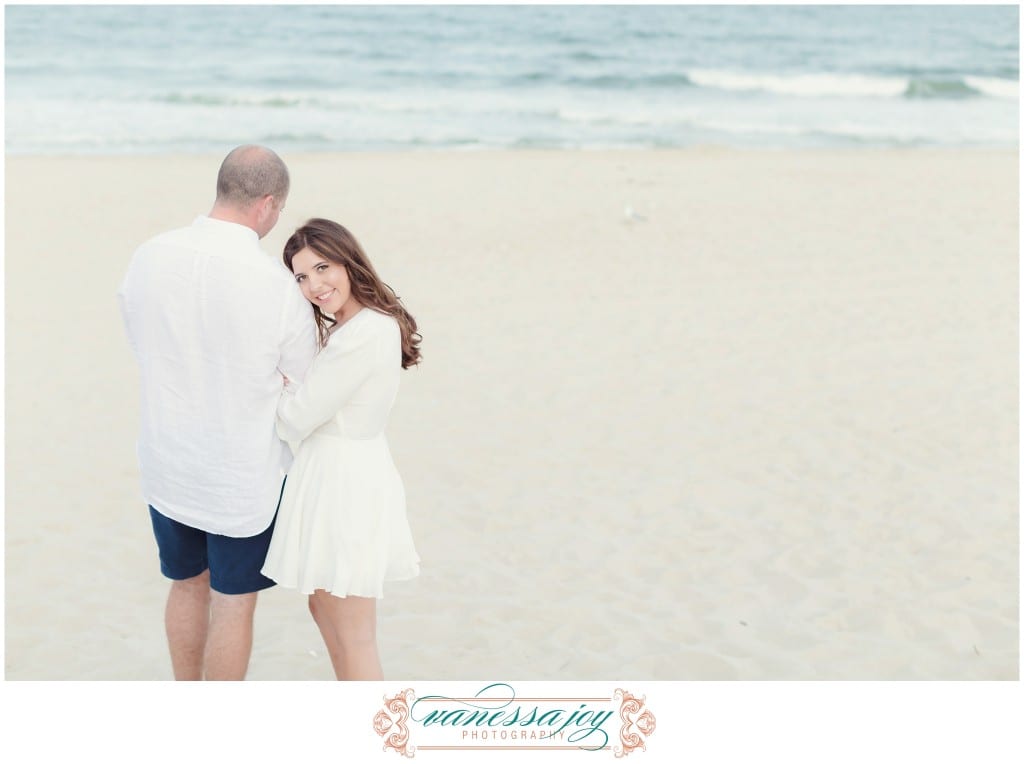 beach engagement photos