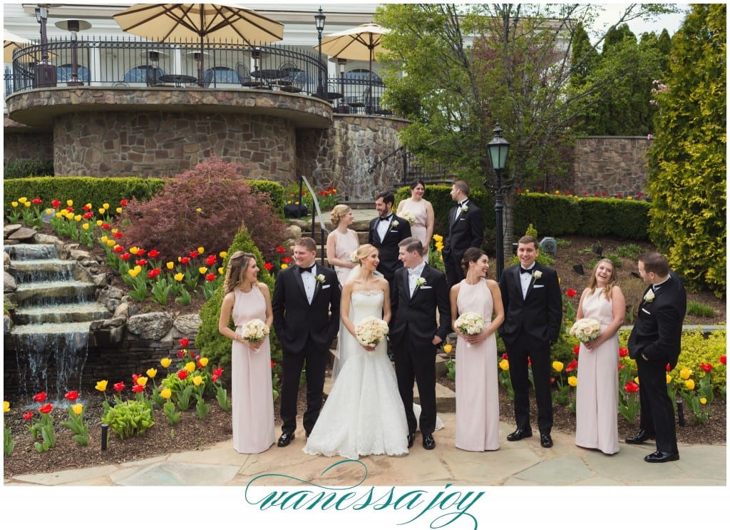 park savoy bridal party photos