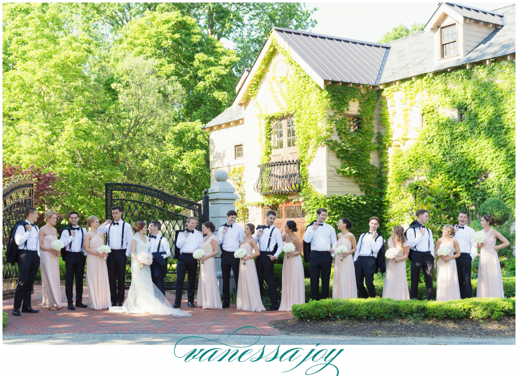 large bridal party photo ideas