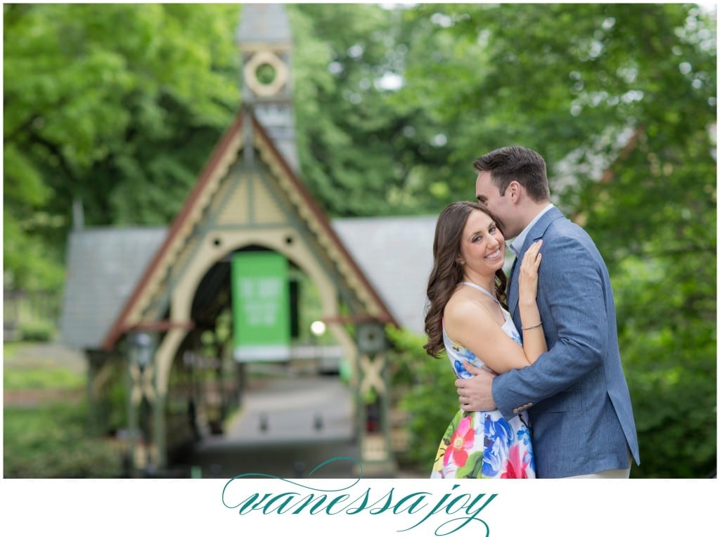 Central park engagement session