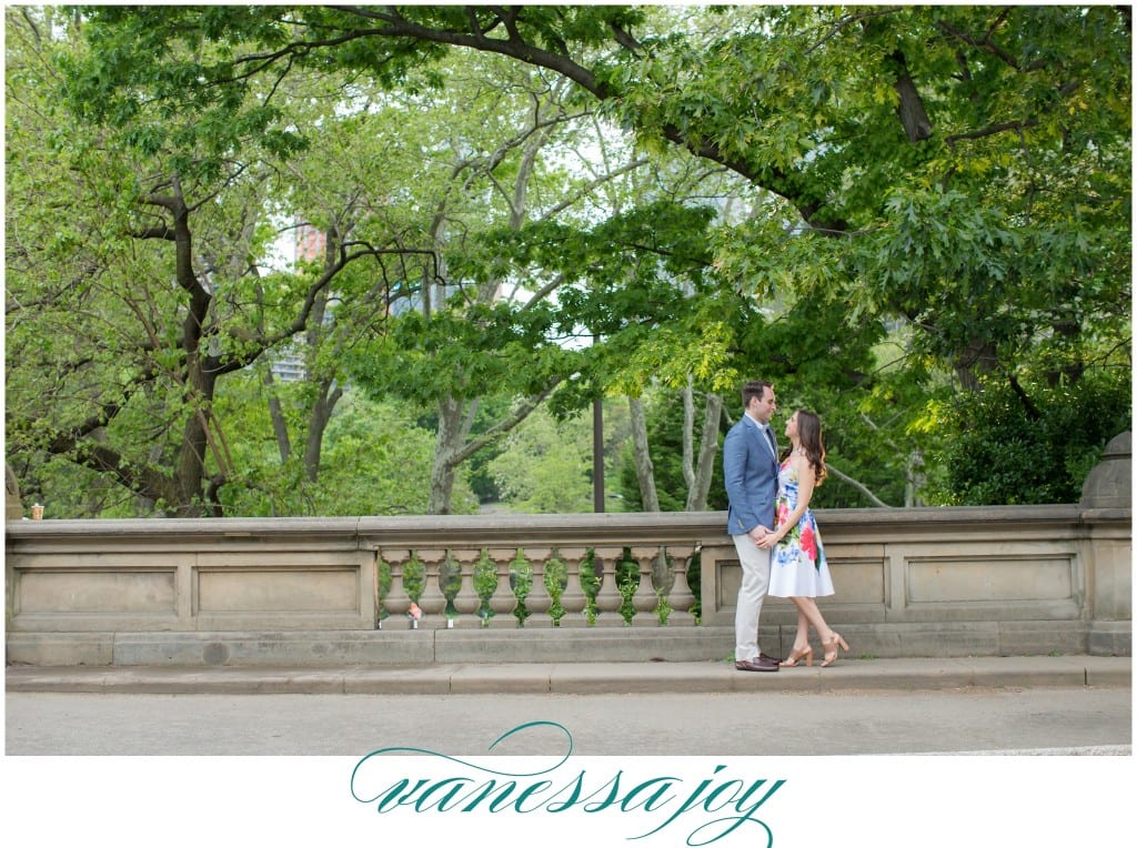 Central park engagement session