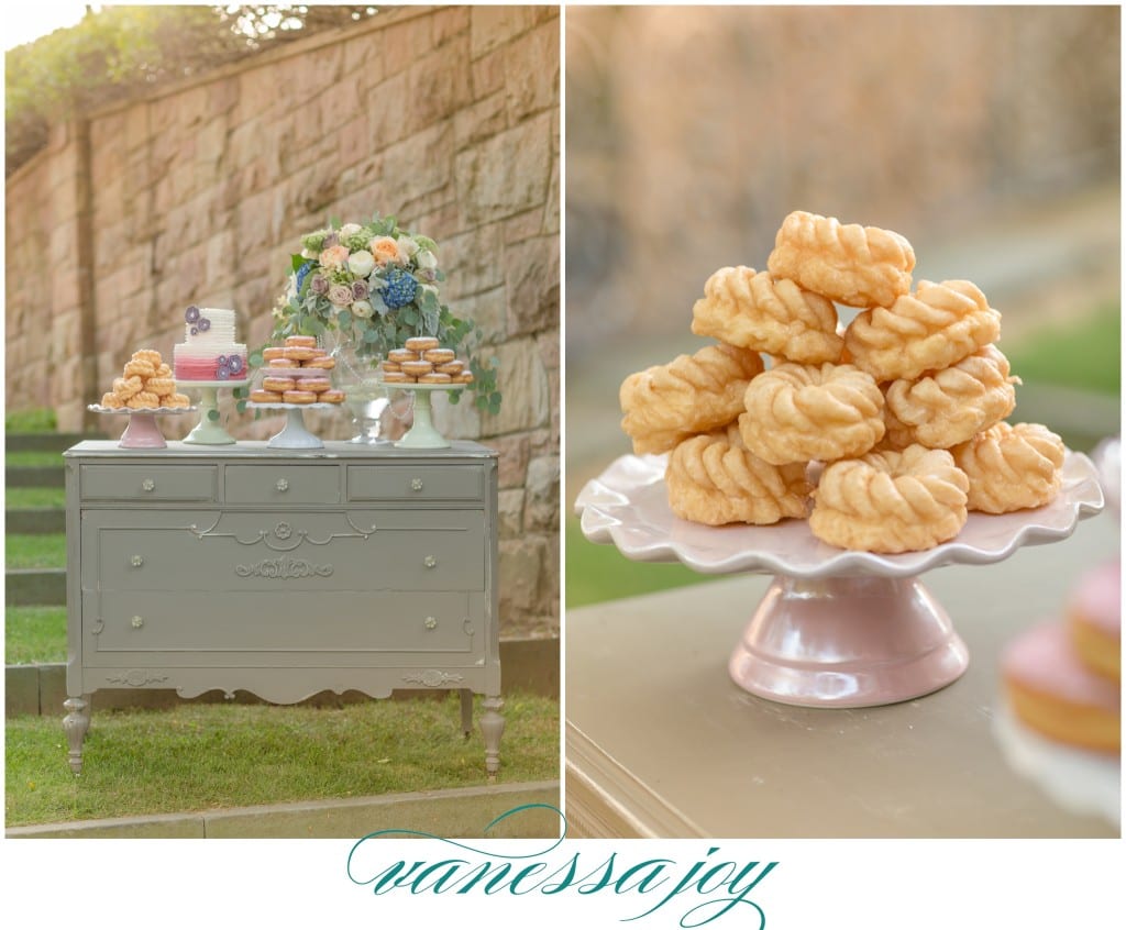 wedding dessert station