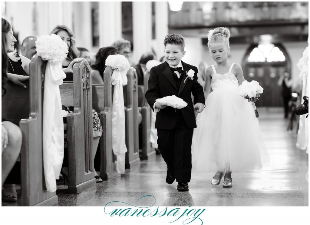 ring bearer and flower girl photos