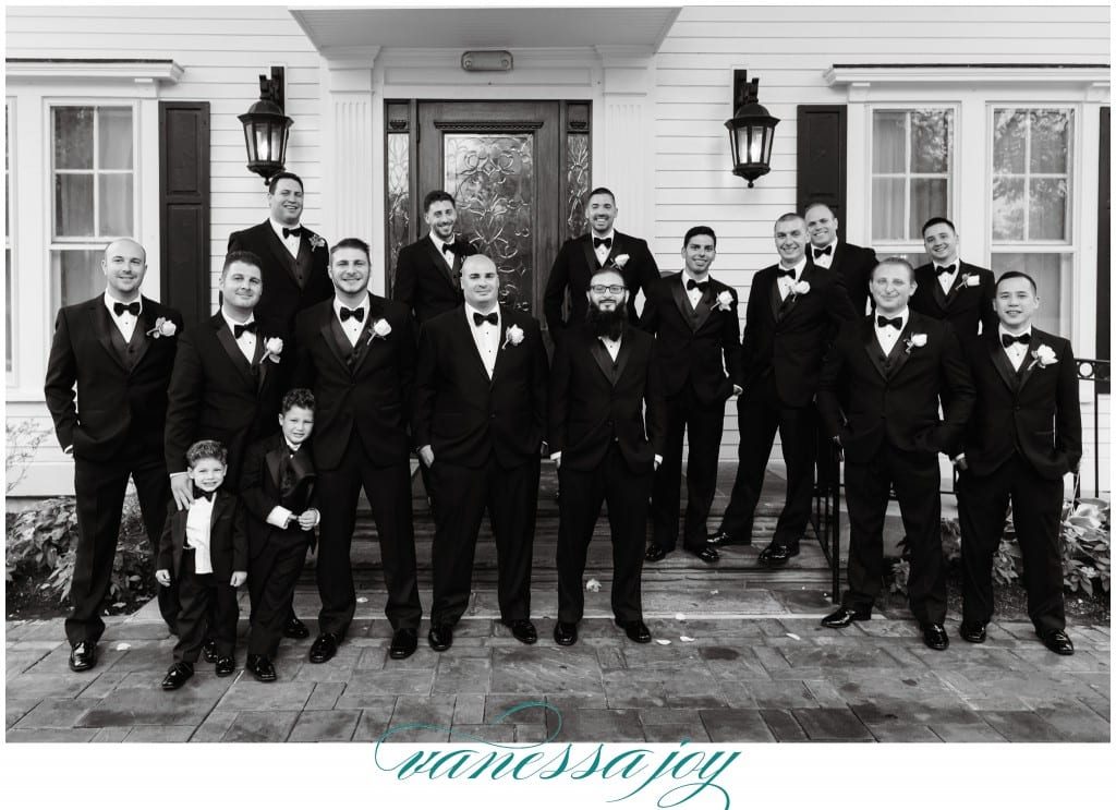 large groomsmen party photos