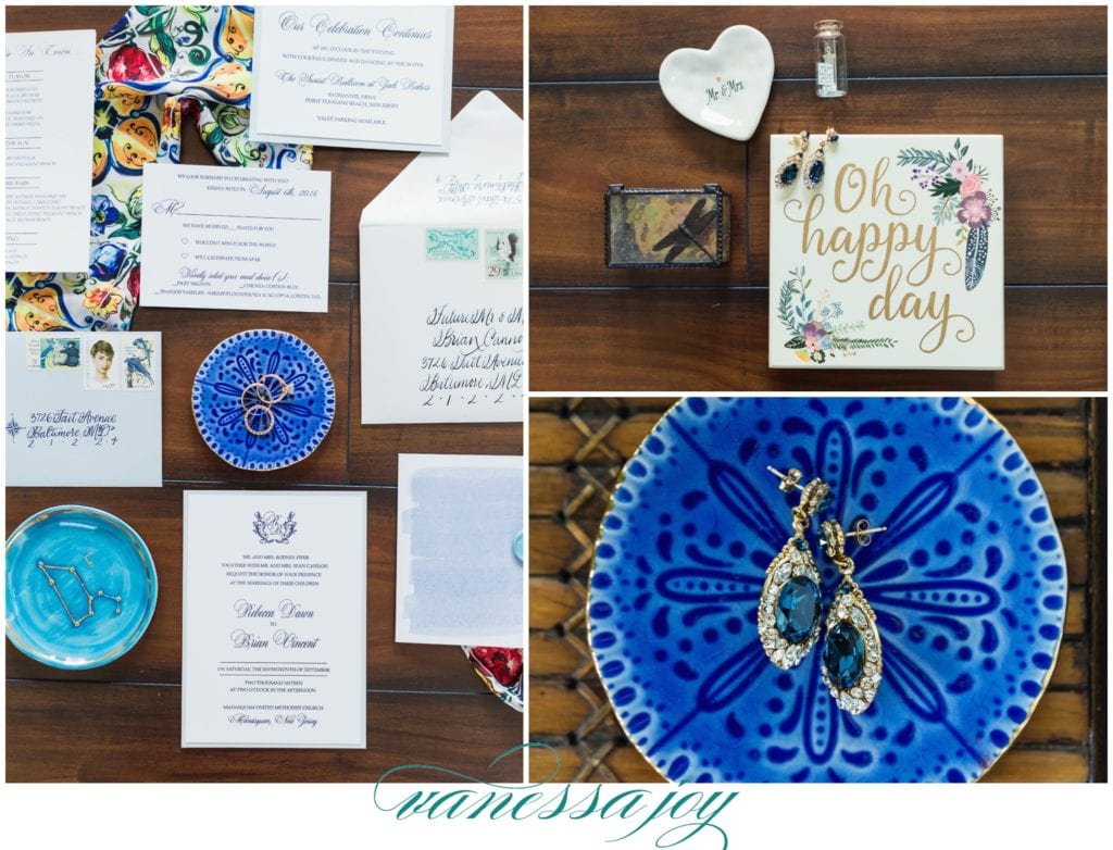 something blue wedding ideas