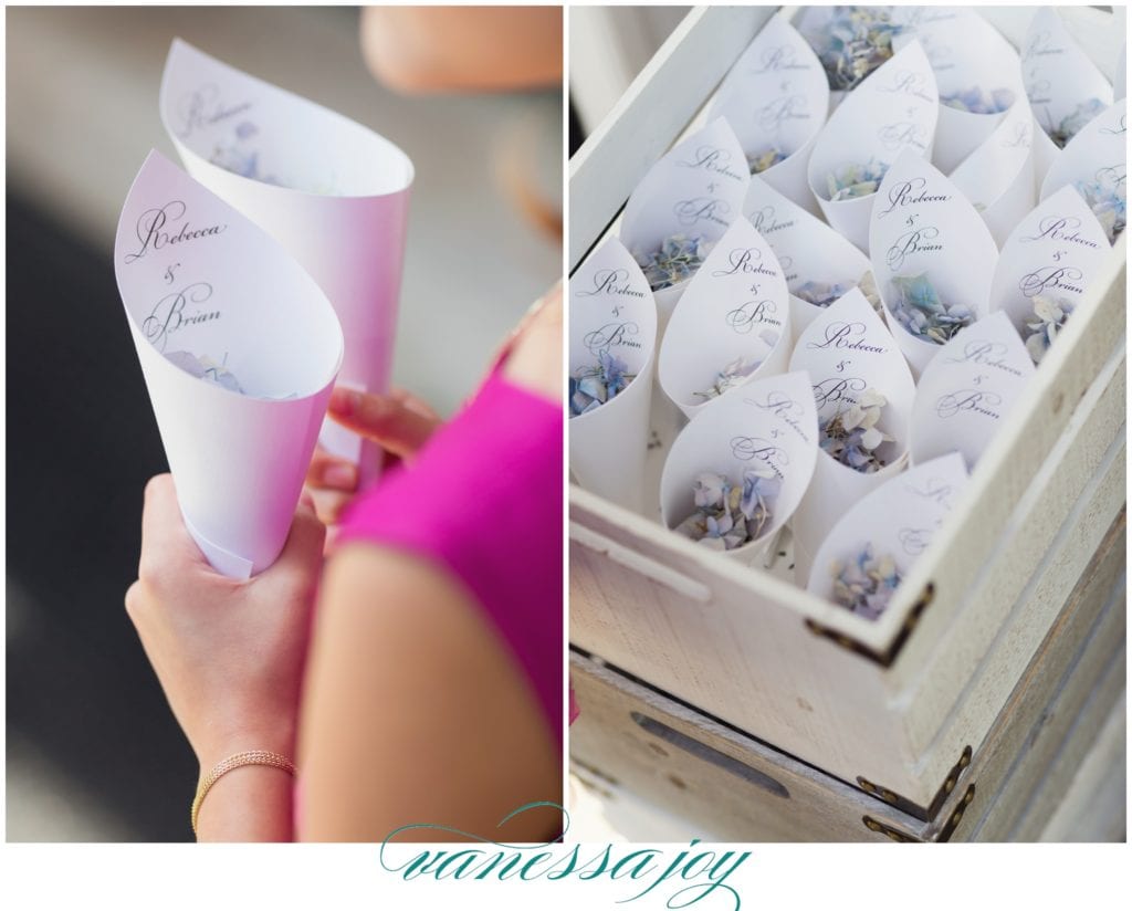 lavender ceremony cones