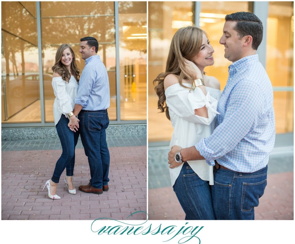 casual fun engagement photos