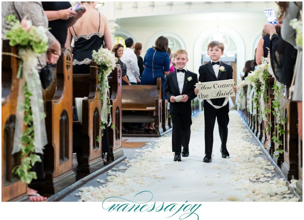 ring bearer sign ideas