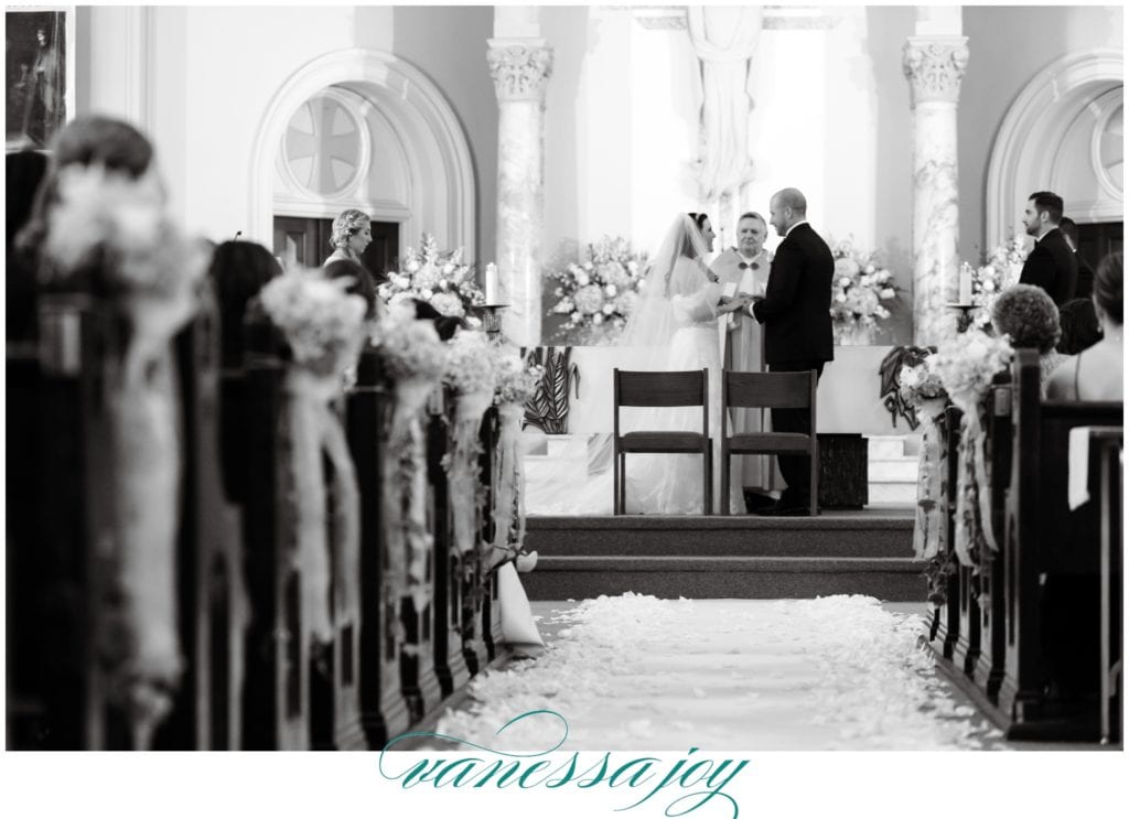 black and white wedding photos