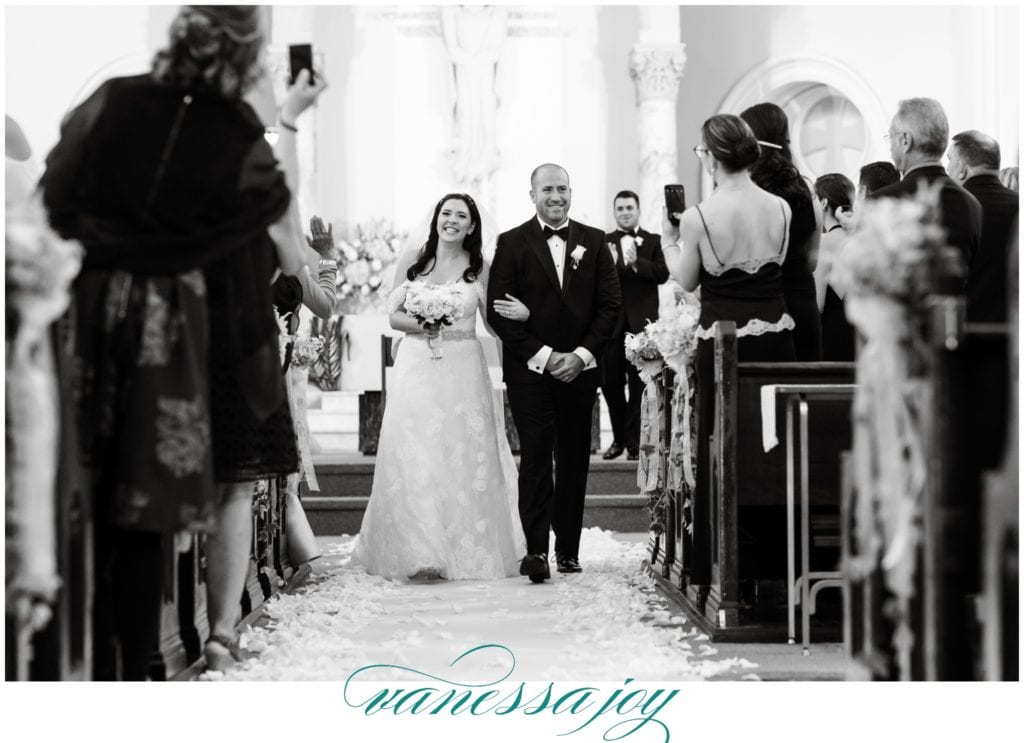 black and white wedding photos