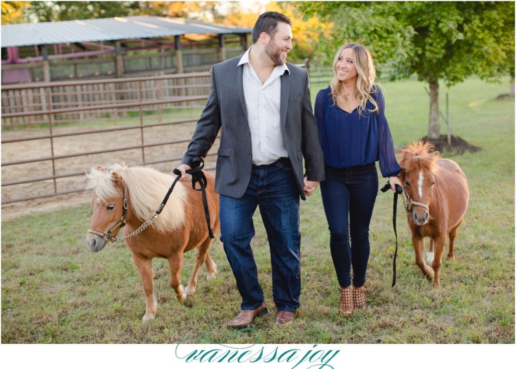 rustic farm engagement