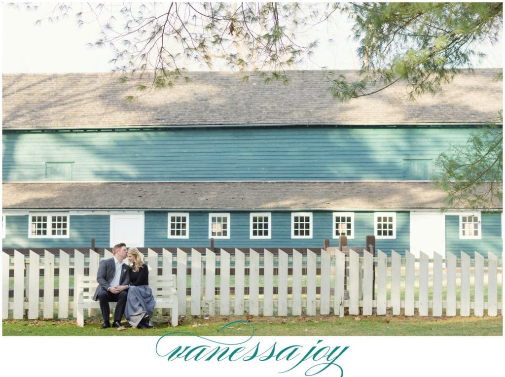 rustic NJ engagement