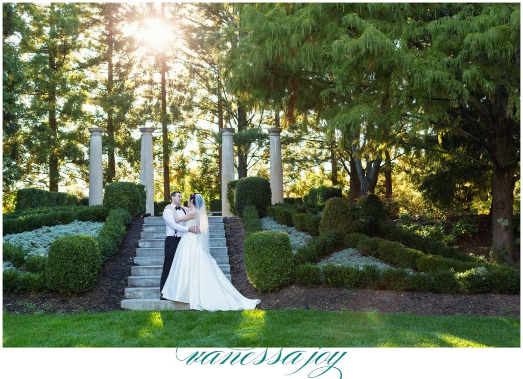 bride and groom poses