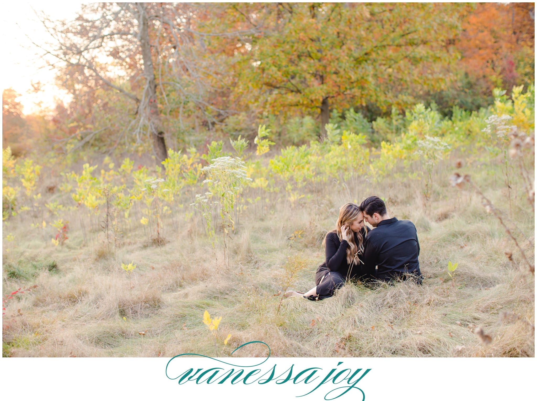 Duke farms engagement photos