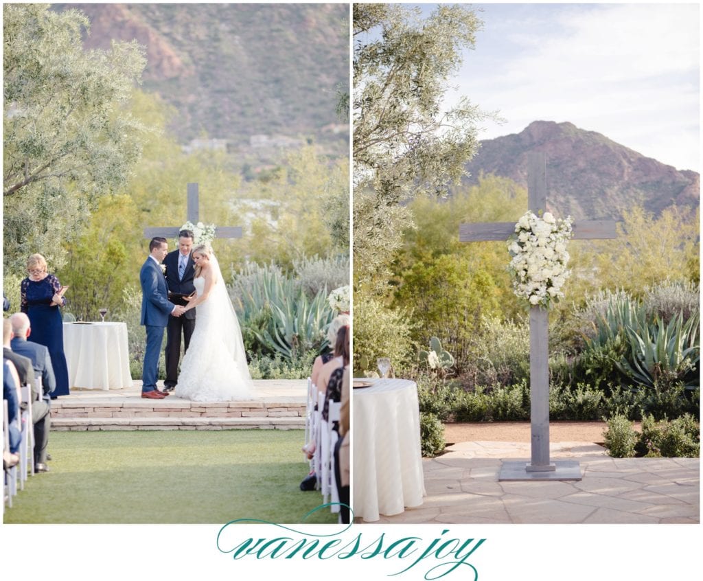 Wood Cross Wedding Decoration