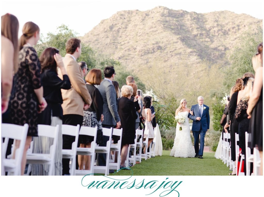 Arizona Father of the Bride Entrance 