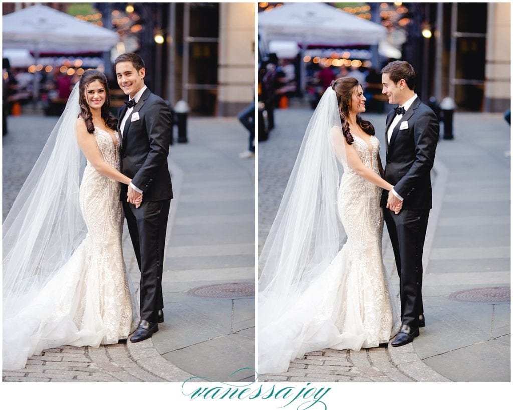 street fair wedding photos in New York