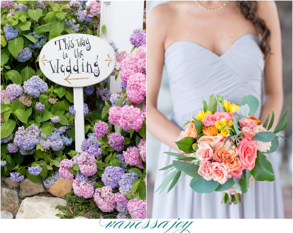 Cute Ceremony Signs, Mallard Island Yacht Club Wedding