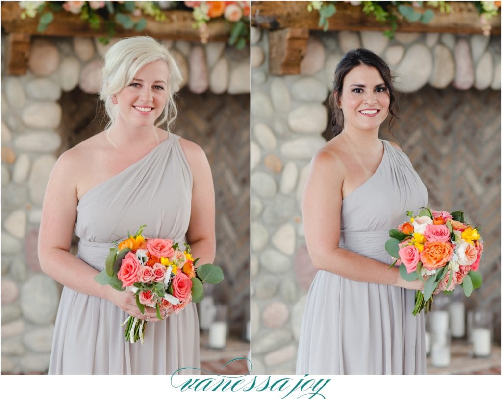 Grey Bridesmaid Dresses