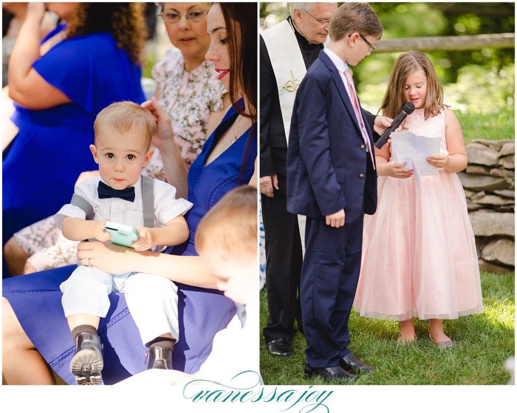 little wedding attendants